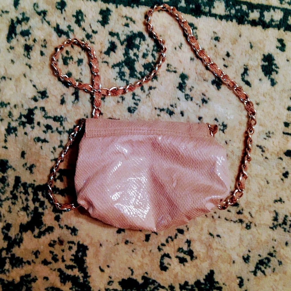 Charlotte russe small light pink shoulder purse